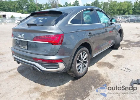2024 Audi Q5 Sportback Prestige 45 Tfsi S Line Quattro S Tronic из США, поврежденный, VIN WA16AAFY6R2044350